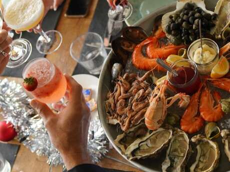 Plateaux de fruits de mer en click & collect - Espuma