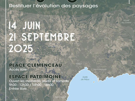 Exposition "PaysÂges, restituer l'évolution des paysages"