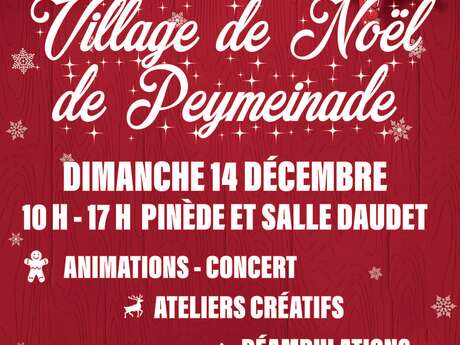 Village de Noël et ateliers créatifs