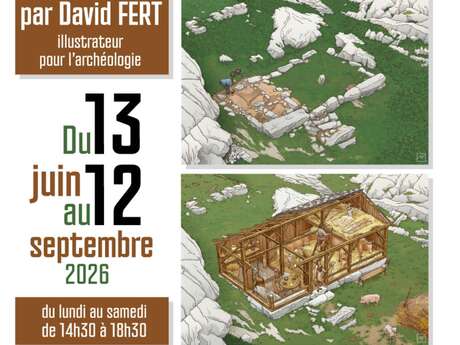 Expo temporaire « De la fouille au dessin »