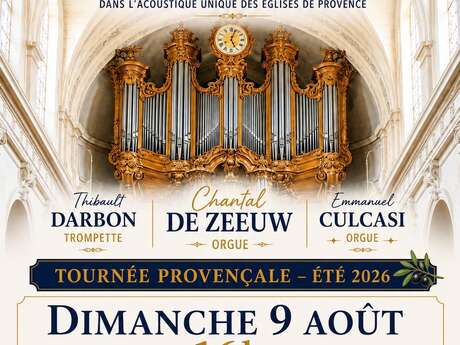 Concert : Trompette et Orgue - musique classique