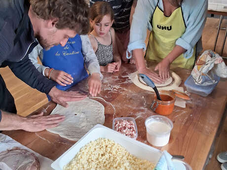 Atelier de l'écho-lieu "Brioche et pizza"