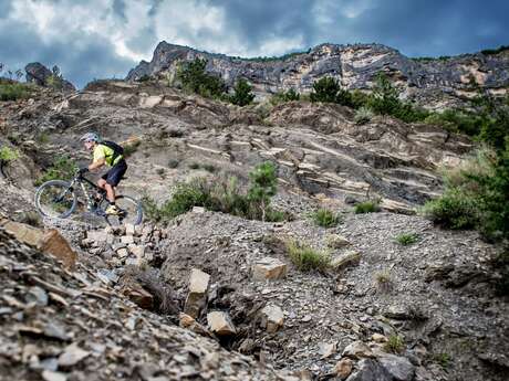 GTHA - Grande Traversée des Hautes-Alpes à VTT - [ section Buëch ]