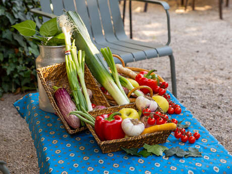 Visite gourmande avec la cheffe des Jardins d'été de la Chartreuse