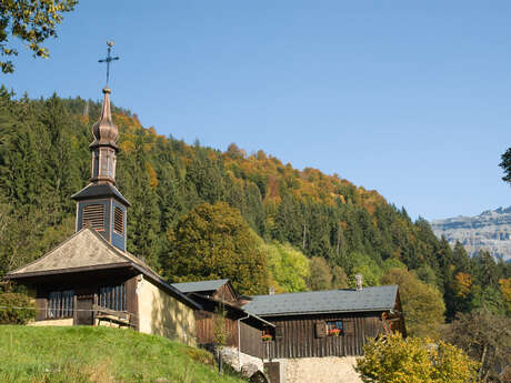 Itinéraire pédestre : le village du Mont