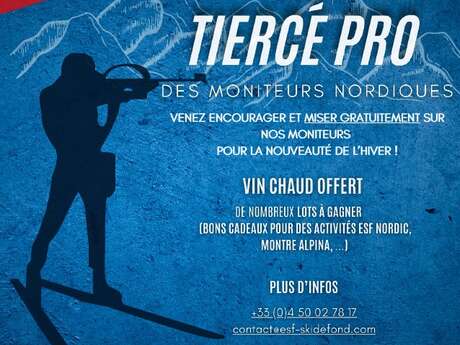 Tiercé pro des moniteurs de l'ESF Nordic