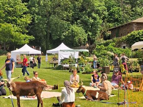 Week-end d'ouverture / Le jardin fait son marché