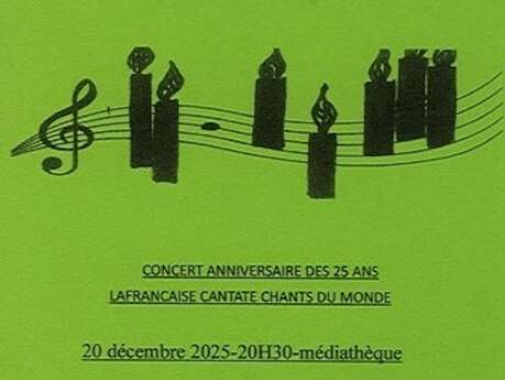 Concert par Lafrançaise Cantate