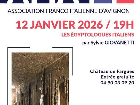 Conférence "Les égyptologues italiens"