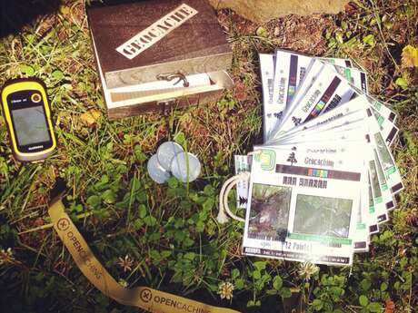 Géocaching au Parc Ecureuil