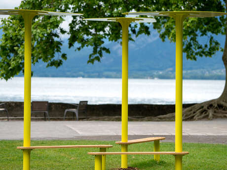 Plante un banc de Tristan Caloni et Adrien Mouginot - Annecy Paysages