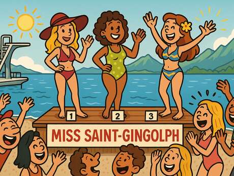 Election of Miss and Mister Plage de St-Gingolph