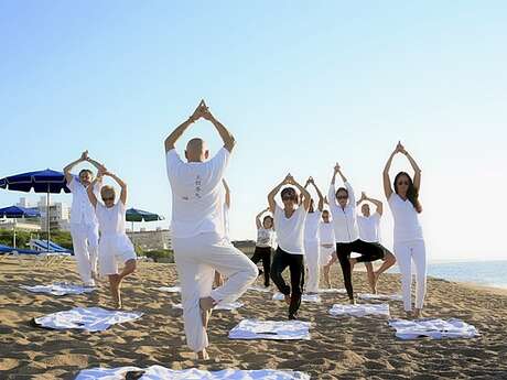 Marine et le yoga