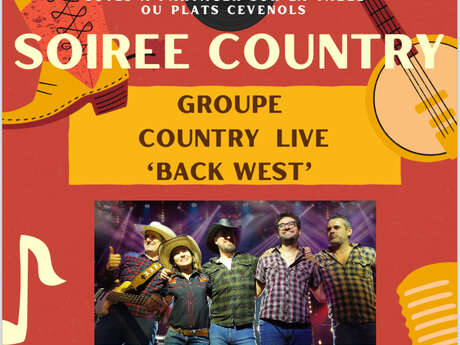 Soirée Country -  Concert Back West
