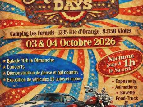 American Days au Camping des Favards