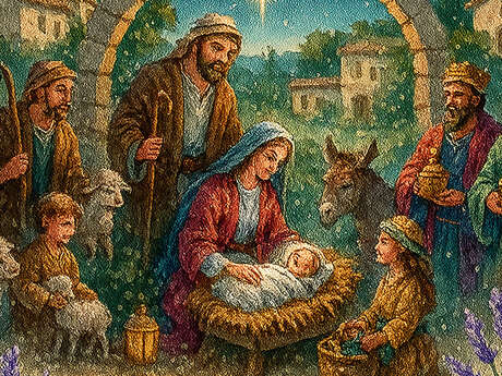 Pastorale et crèche vivante à la Basilique Notre-Dame