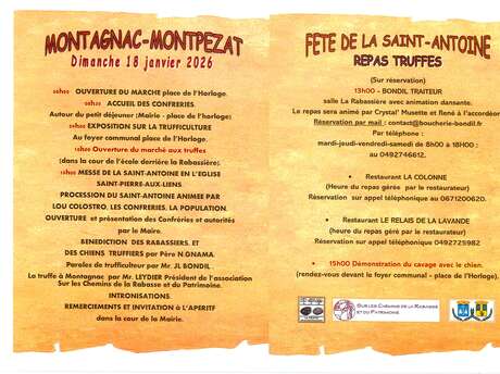 Fête de la St Antoine