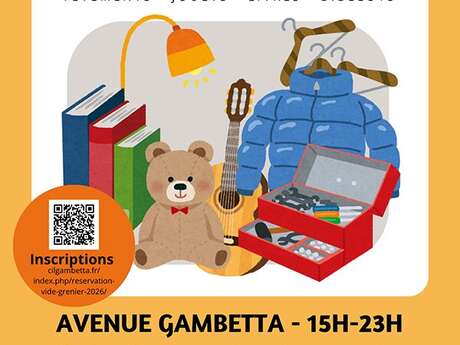 Vide-greniers avenue Gambetta