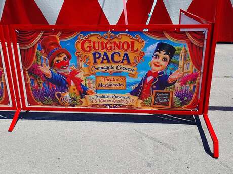 puppet show by the Guignol Paca troupe