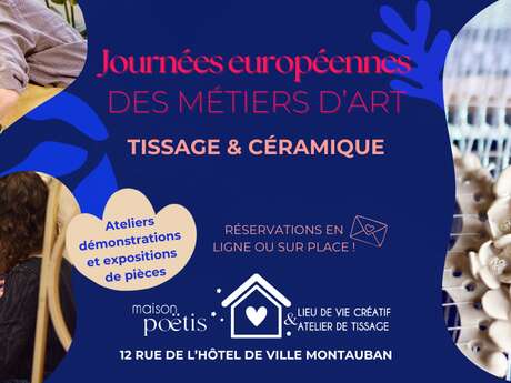 European Artistic Crafts Days | Weaving and Ceramics