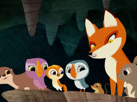 Cinéma enfants « Nouveaux copains à Puffin Rock »