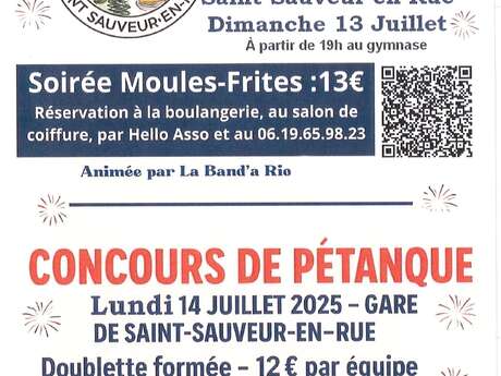 Bal des Pompiers et Feu d'artifice