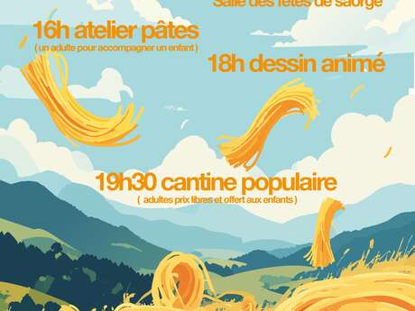 Workshop Frische Pasta, Filmvorführung und Essen