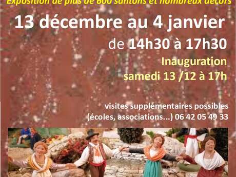 crèche et village provençale