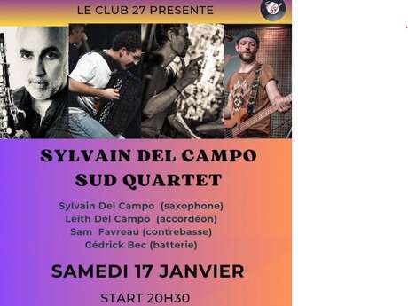 Sylvain Del Camp Sud Quartet