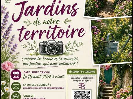 Concours photo "les jardins de notre territoire"