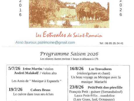 Les Estivales de Saint Romain
