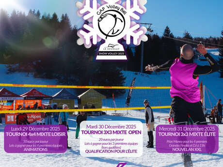 5e Tournoi Open de Snow Volley