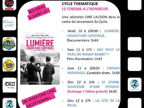 Cycle thématique : "Le cinéma à l'honneur !"