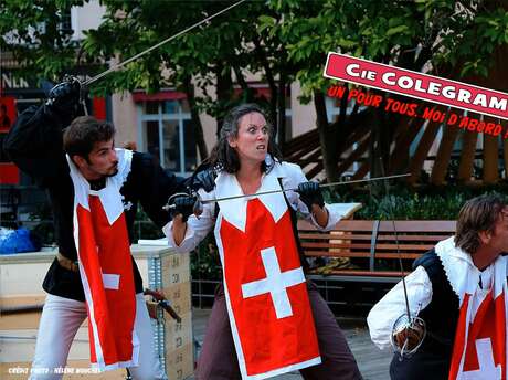Inauguratiion de la Poudrière : Spectacle de Cape et d'épée