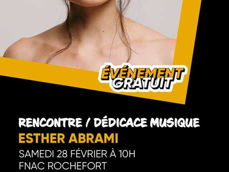 Dédicace : La violoniste Esther Abrami