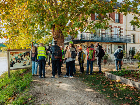 Randonnée culturelle de Chatou à Croissy-sur-Seine "Sur les pas des Impressionnistes "
