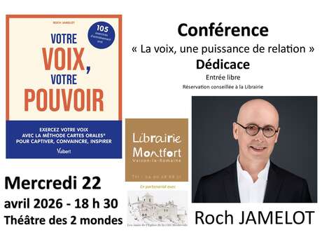 Conférence & Dédicace avec Roch Jamelot