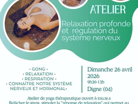 Atelier Relaxation profonde et régulation du système nerveux