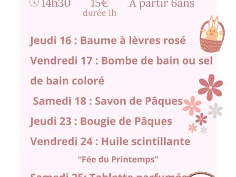 Ateliers des vacances de Pâques au Théâtre d'Augustine