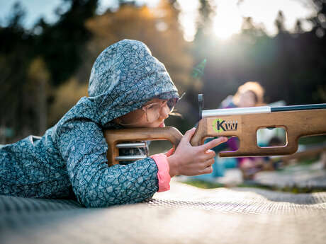 Hiver 2025/2026 - Bougez dans le Pilat - Biathlon Laser (à partir de 10 ans) - Le Bessat