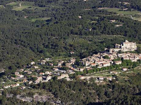 Dentelles de Montmirail discovery flight