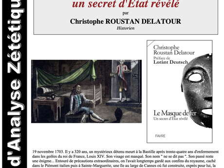 Le Masque de fer : un secret d'Etat révélé - Conférence Zététique