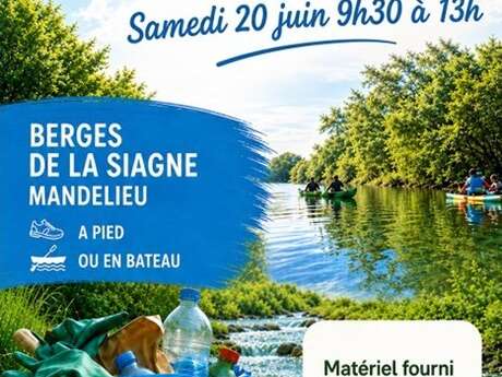 Nettoyage des Berges de la Siagne - 4ème édition