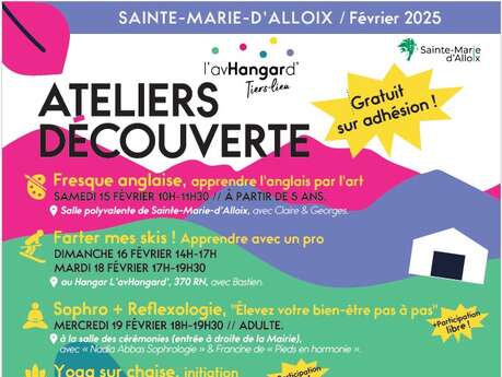 Ateliers découverte de l'avHangard' - Février 2025