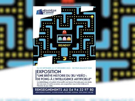 Exposition : "Une brève histoire du jeu vidéo : de Pong à l’intelligence artificielle"
