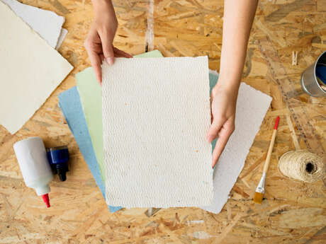 Atelier créatif - Cartes de vœux ensemencées