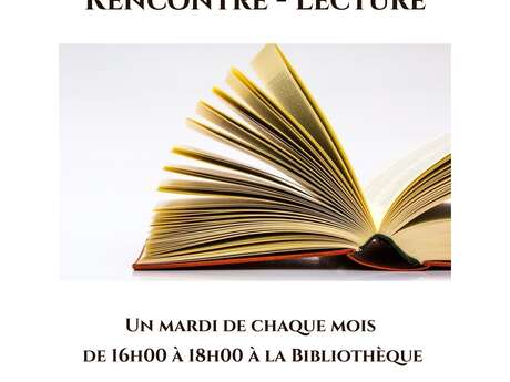 Rencontre lecture à la bibliothèque