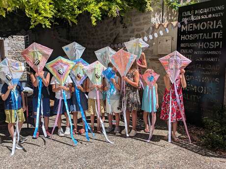 Les ateliers de l'été : Atelier fabrication de cerf-volant
