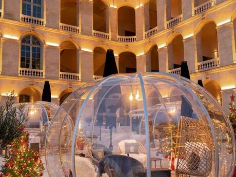 La raclette dans les bulles à l'InterContinental