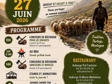 Fest der Transhumanz in Casterino